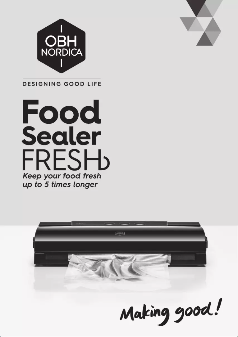 Page 1 de la notice Manuel utilisateur OBH Nordica Fresh