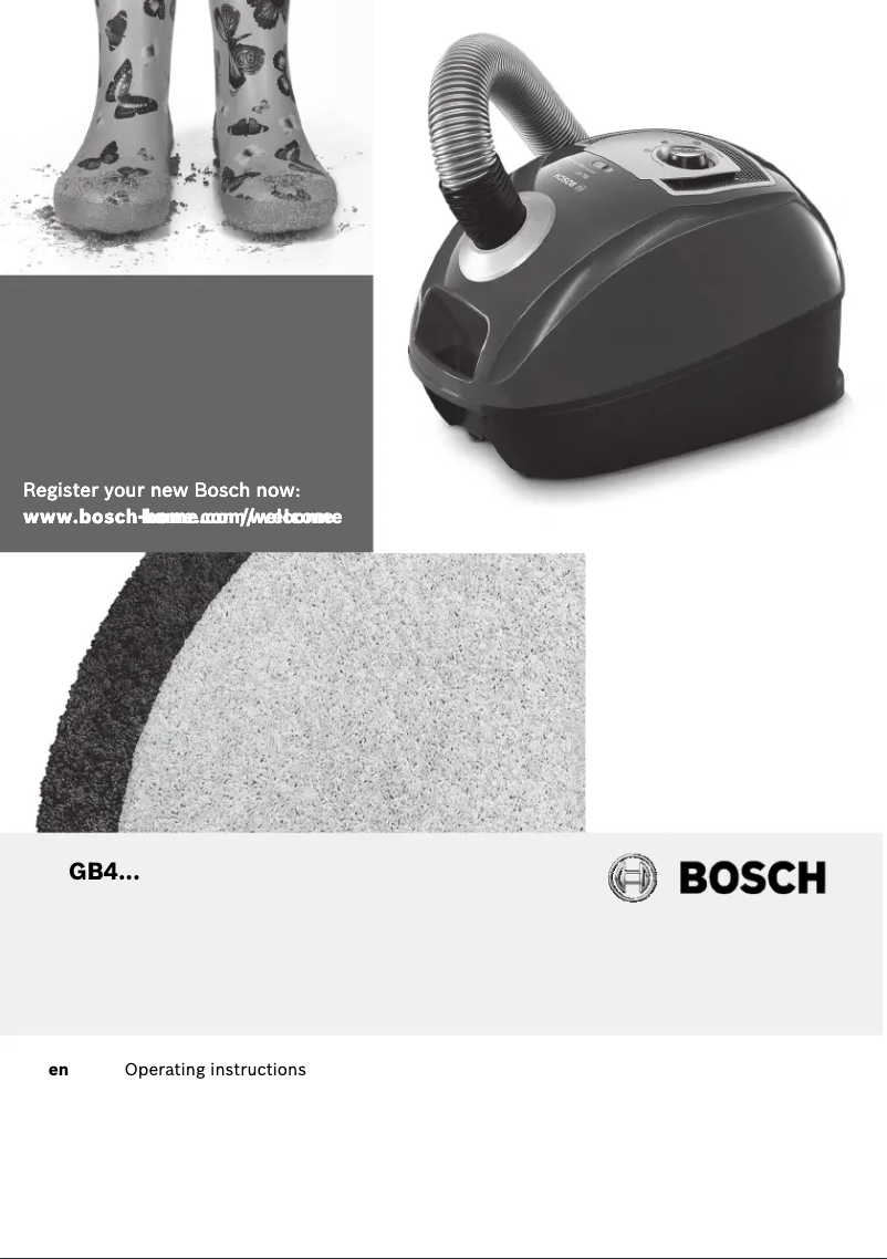 Página 1 del manual Manual de usuario Bosch BGL4ALLGB
