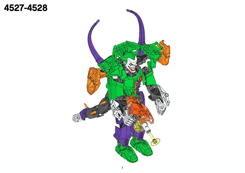 Página 1 del manual Manual de usuario Lego The Joker