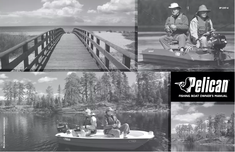 Page 1 of the manual User Manual Pelican Bass raider 10e