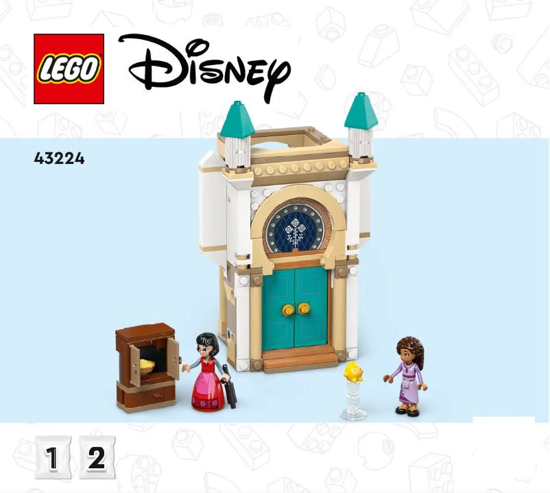 Página 1 del manual Manual de usuario Lego Disney 43224