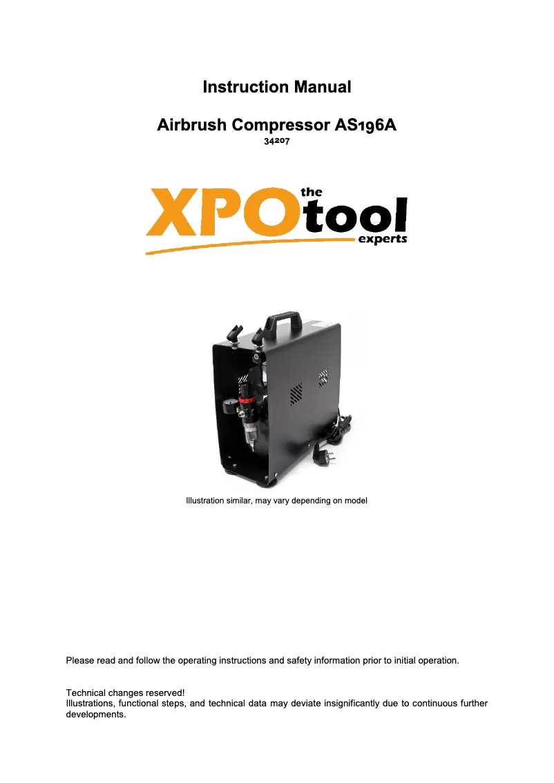 Page 1 de la notice Manuel utilisateur WilTec AS196A