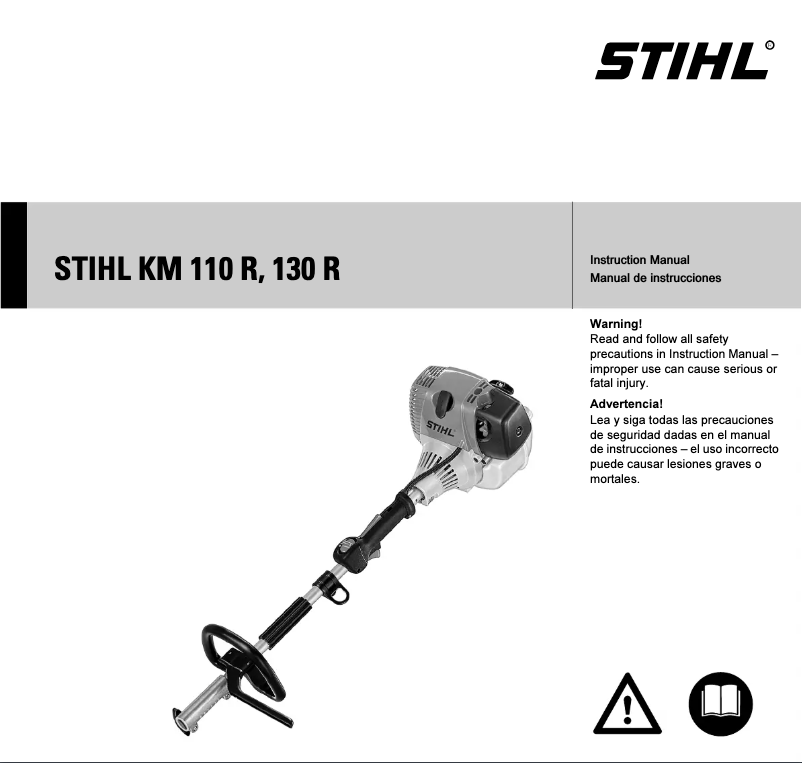 Page 1 de la notice Manuel utilisateur Stihl KM 130