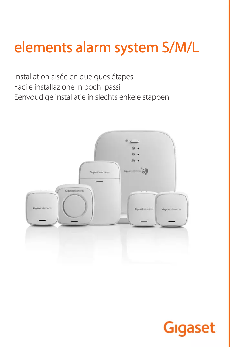 Página 1 del manual Manual de usuario Gigaset Elements Alarm System