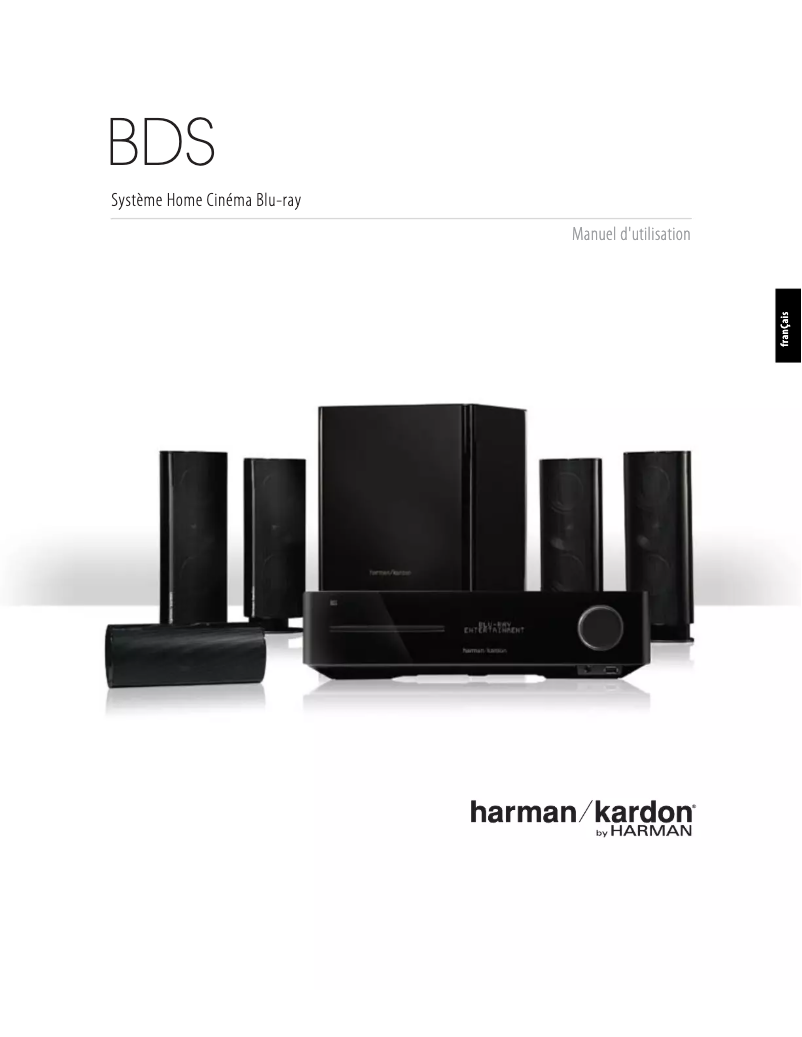 Page 1 de la notice Manuel utilisateur Harman Kardon BDS 300