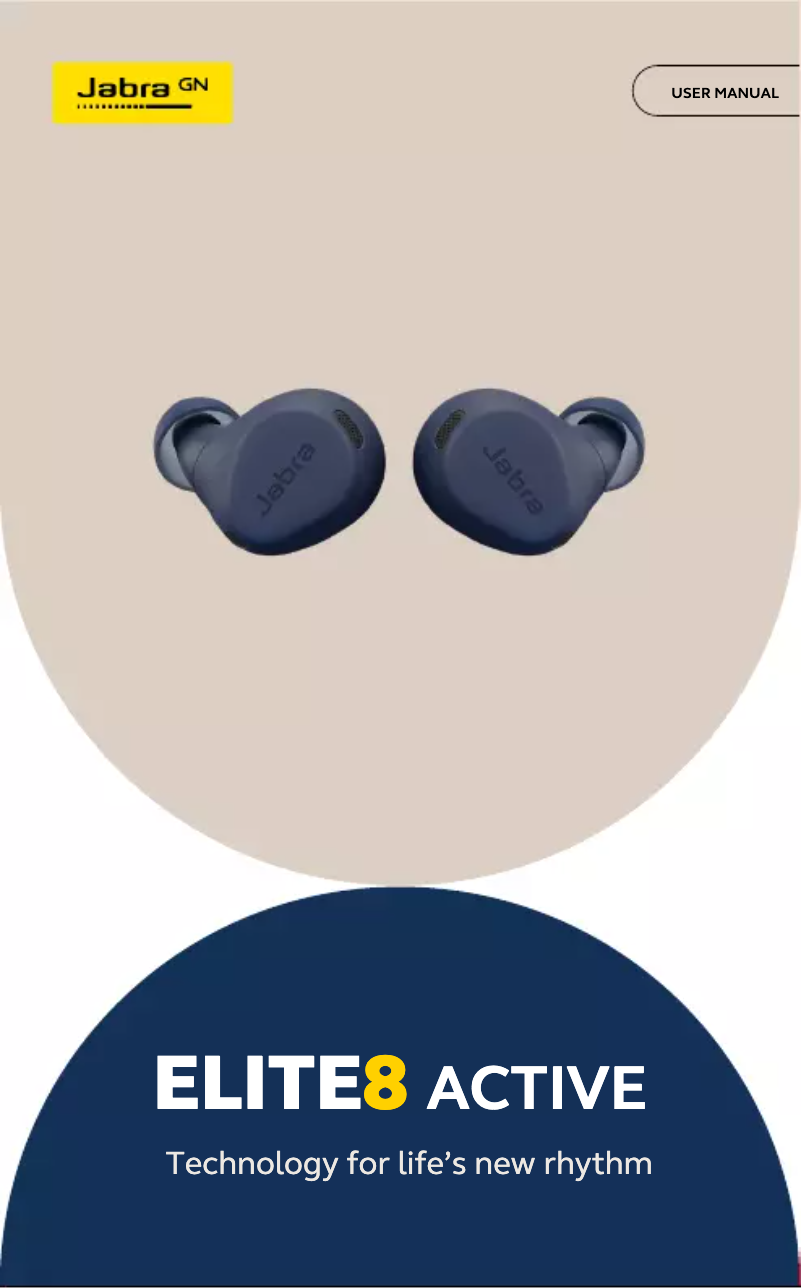 Page 1 de la notice Manuel utilisateur Jabra Elite 8 Active