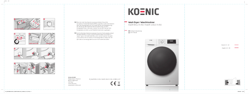 Page 1 of the manual User Manual Koenic KWDR 10622 A