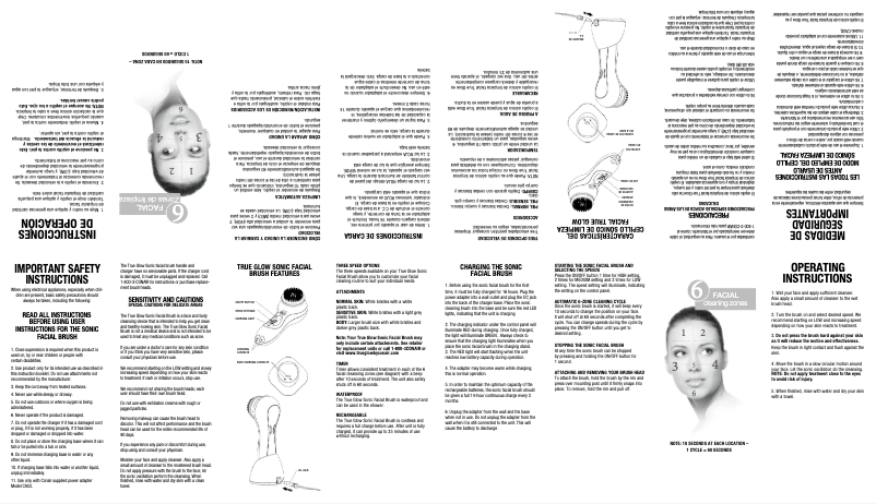 Page 1 de la notice Manuel utilisateur Conair SFB