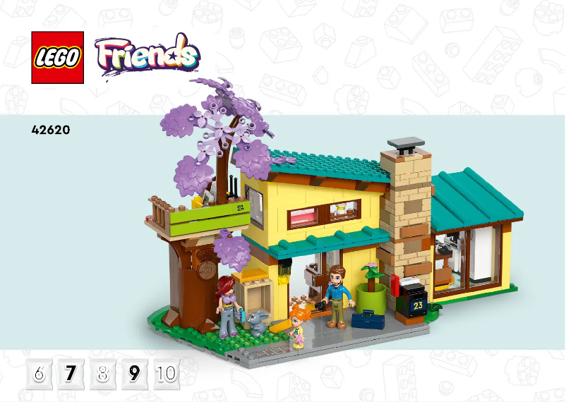 Page 1 de la notice Manuel utilisateur Lego Friends 42620