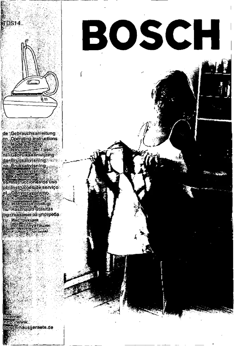 Page 1 of the manual User Manual Bosch TDS1445