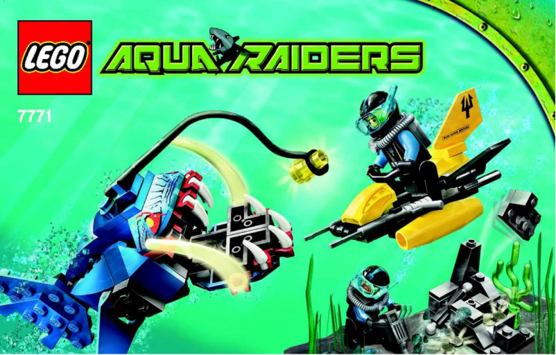 Página 1 del manual Manual de usuario Lego Aqua Raiders 7771