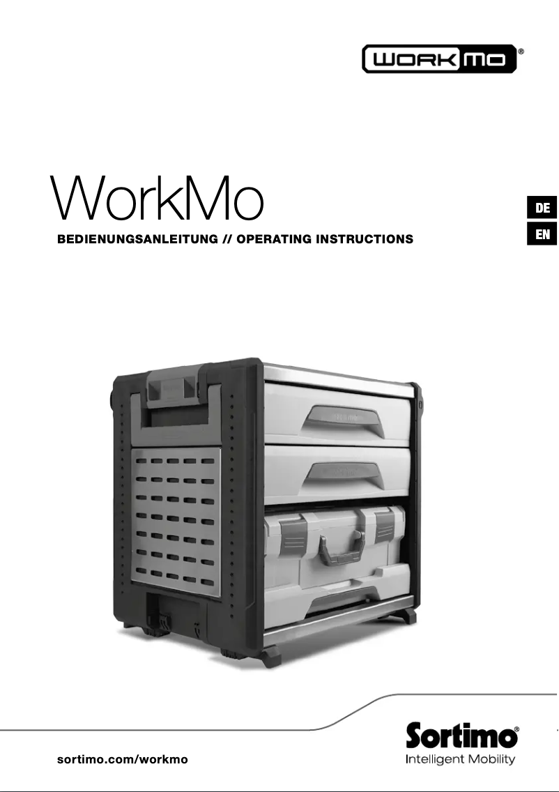 Page 1 de la notice Manuel utilisateur Sortimo WorkMo 24-500