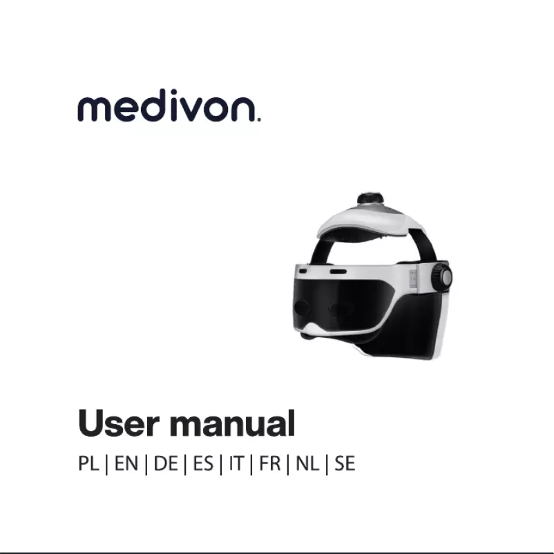 Page 1 of the manual User Manual Medivon Hebe
