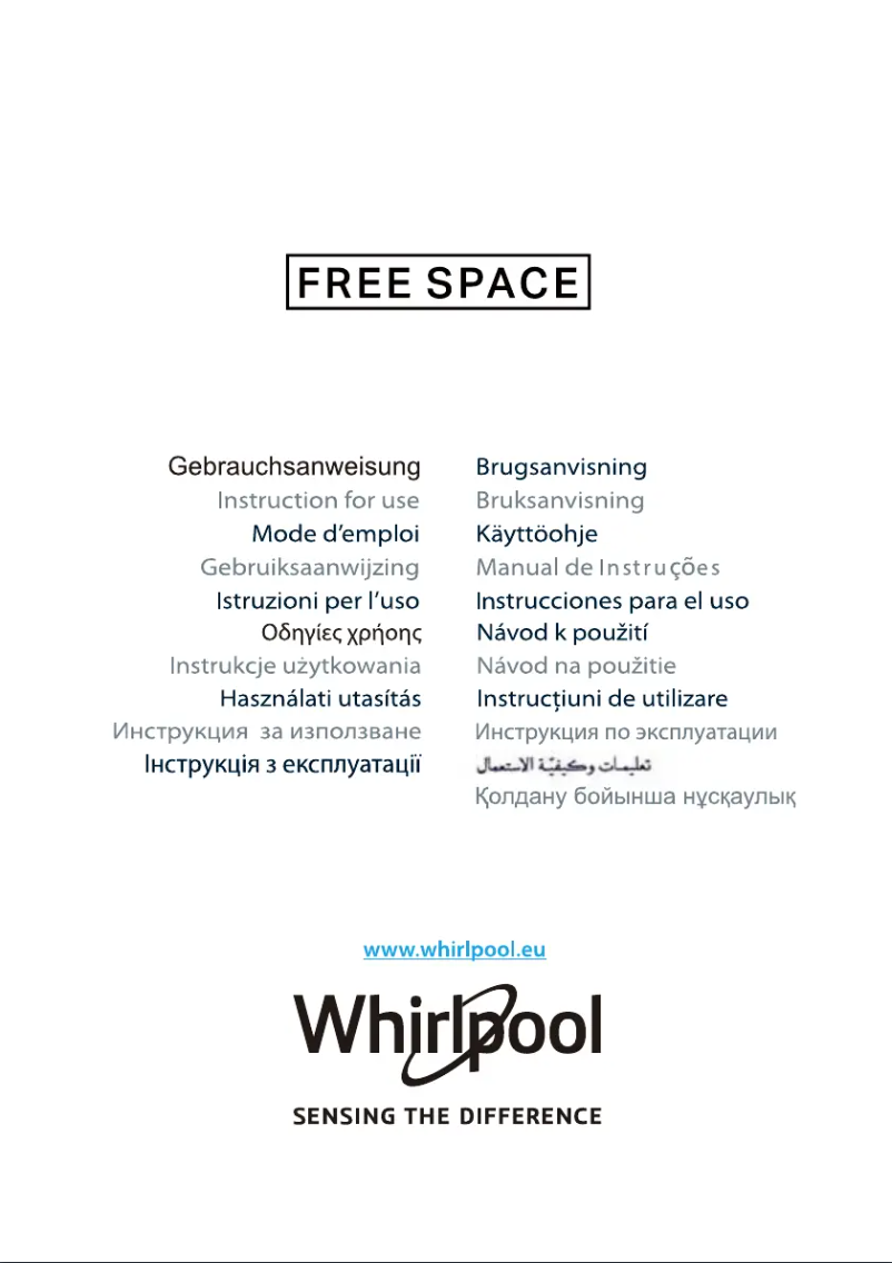 Page 1 de la notice Manuel utilisateur Whirlpool MWF 201 B