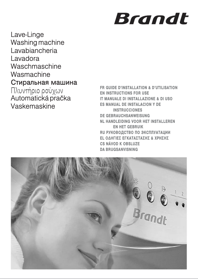 Página 1 del manual Manual de usuario Brandt BWT 6312 E