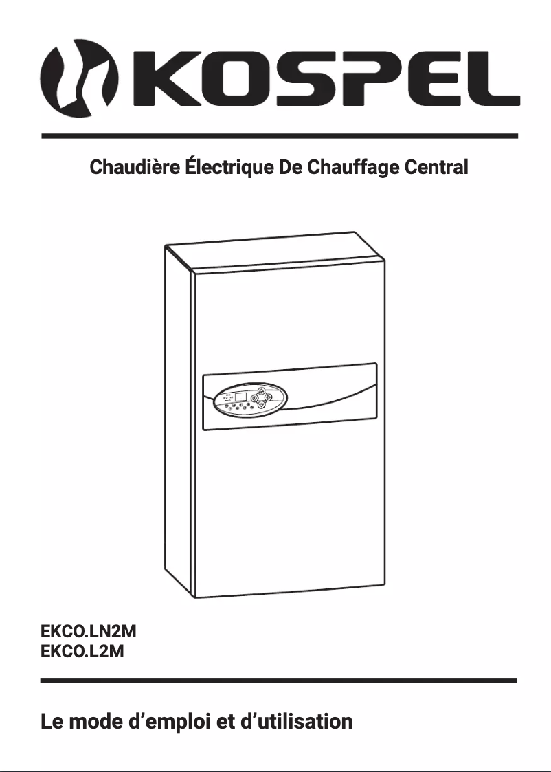 Image de la première page du manuel de l'appareil EKCO.LN2M-24