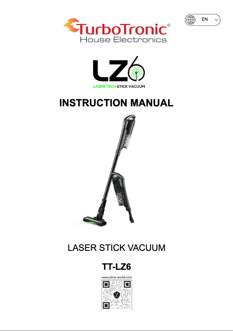 Page 1 of the manual User Manual TurboTronic TT-LZ6