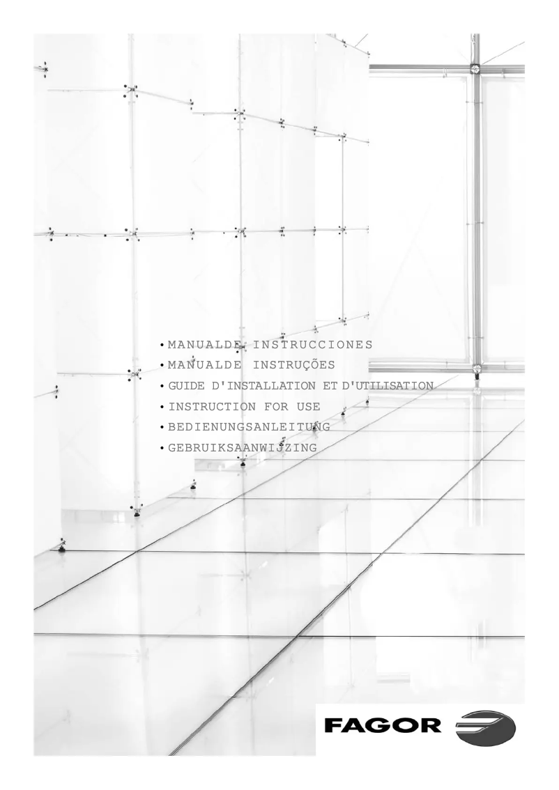 Page 1 de la notice Manuel utilisateur Fagor FFJ1520