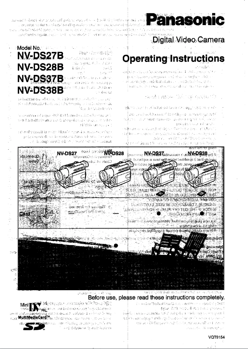 Página 1 del manual Manual de usuario Panasonic NV-DS28
