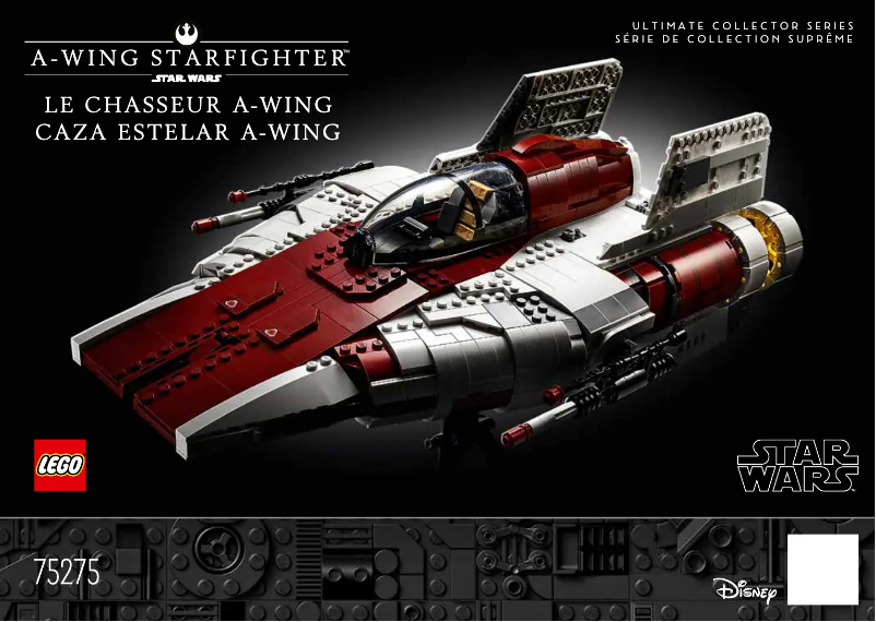Page 1 de la notice Manuel utilisateur Lego Star Wars 75275