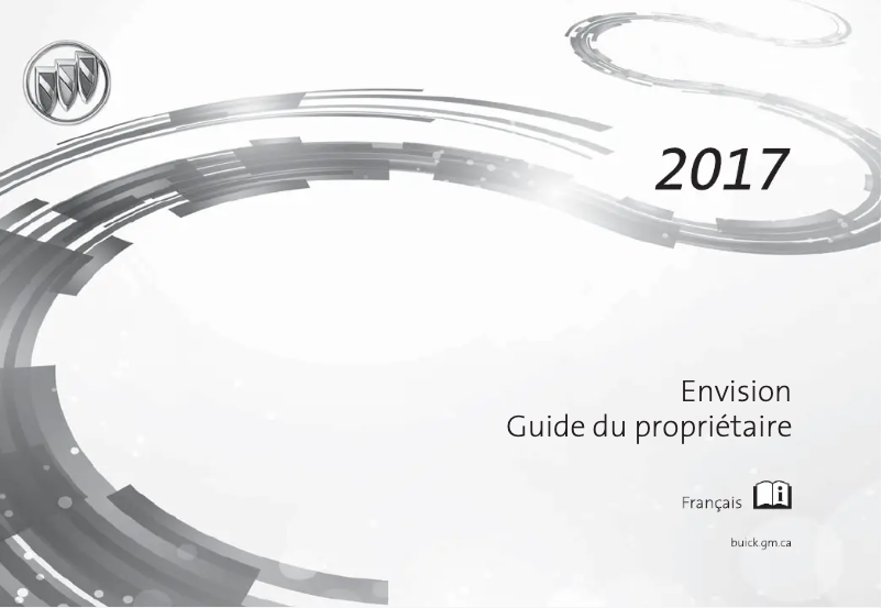 Page 1 de la notice Manuel utilisateur Buick Envision (2017)