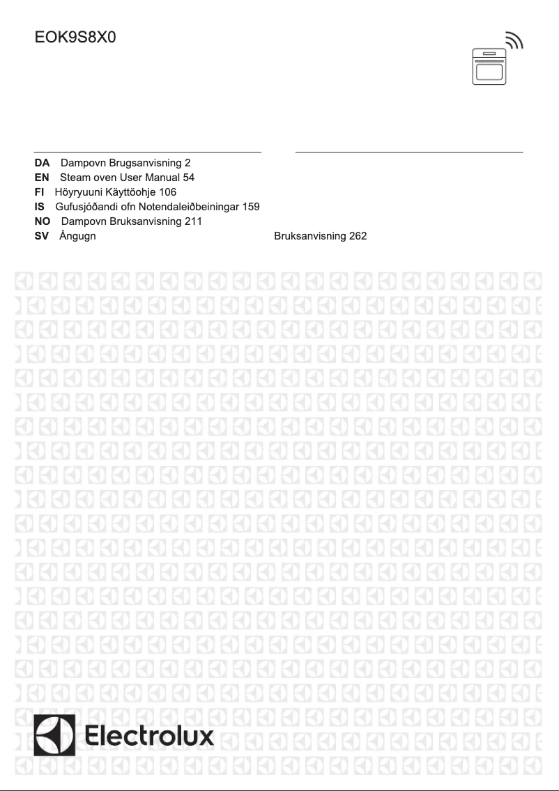 Página 1 del manual Manual de usuario Electrolux EOK9S8X0