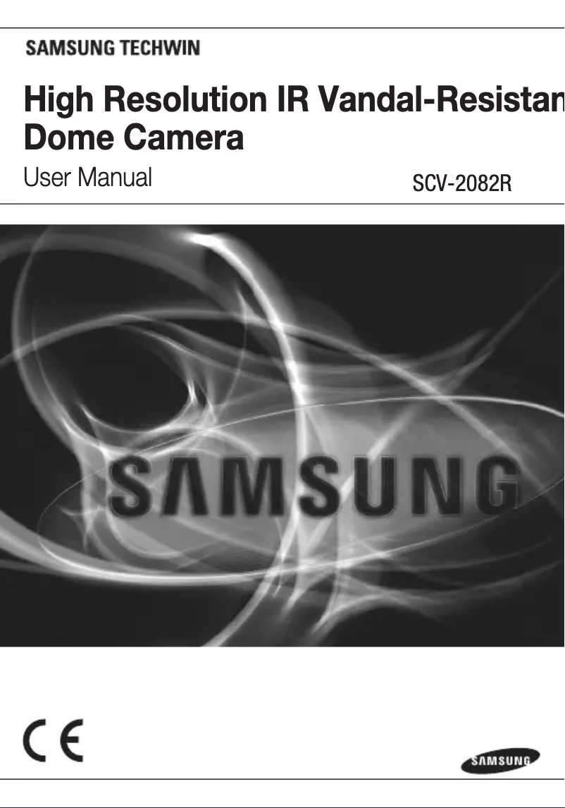 Page 1 de la notice Manuel utilisateur Hanwha SCV-2082R