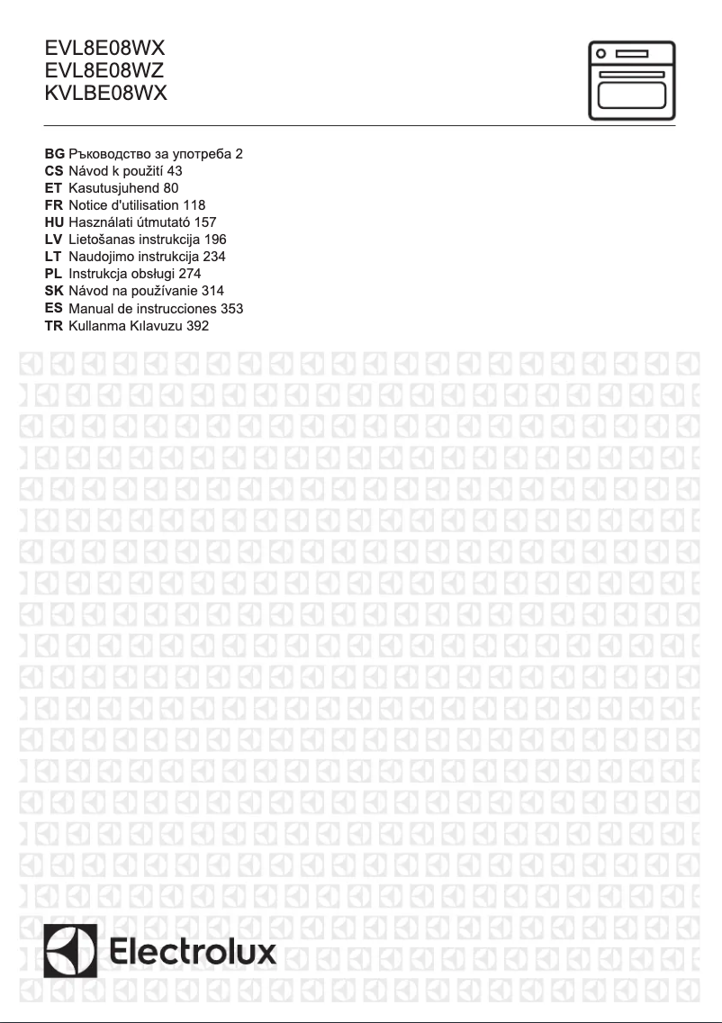 Page 1 de la notice Manuel utilisateur AEG CombiQuick KVLBE08WX