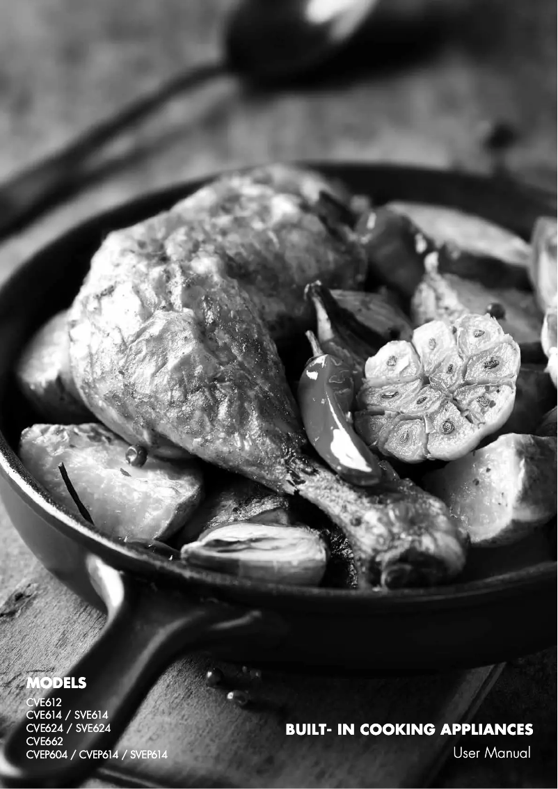Page 1 de la notice Manuel utilisateur Chef CVE614SA