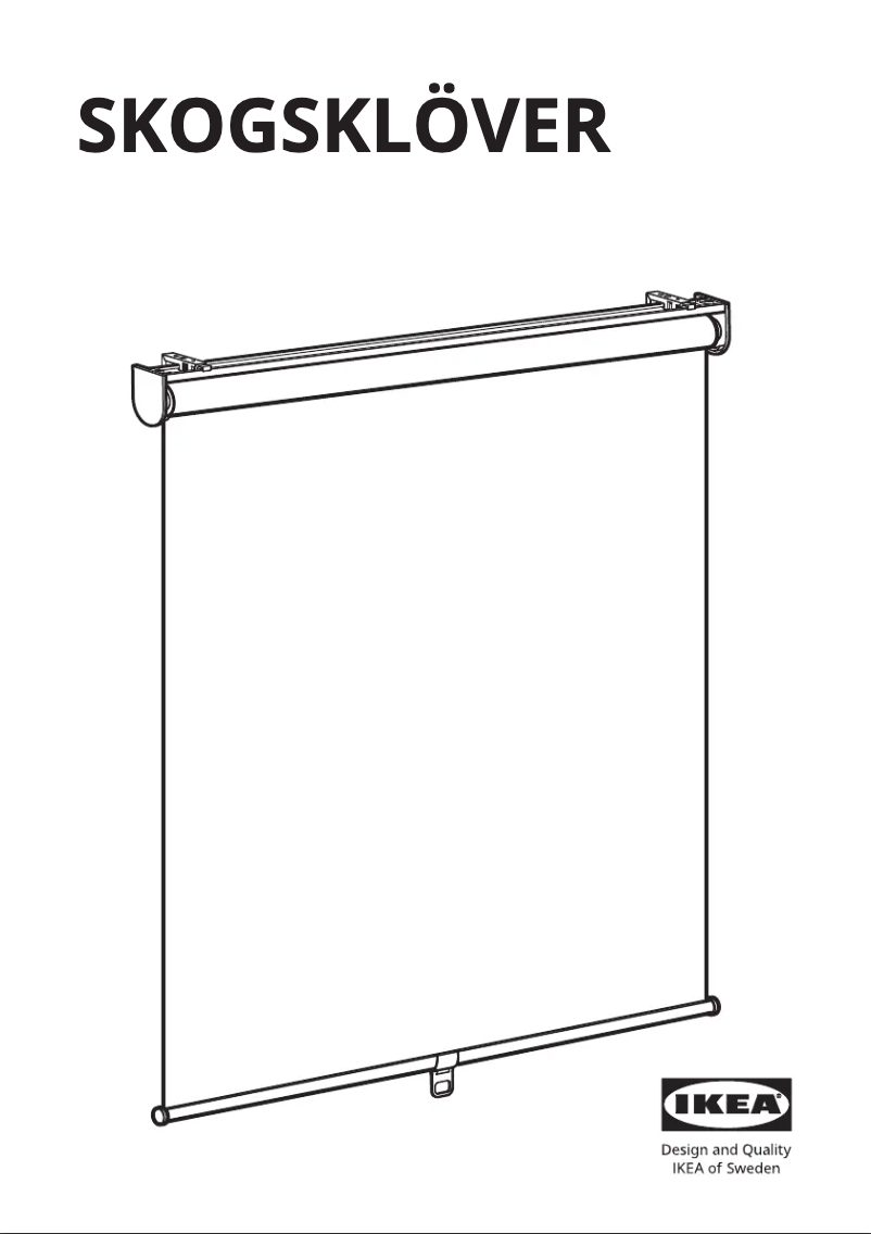 Image de la première page du manuel de l'appareil SKOGSKLÖVER 803.144.69