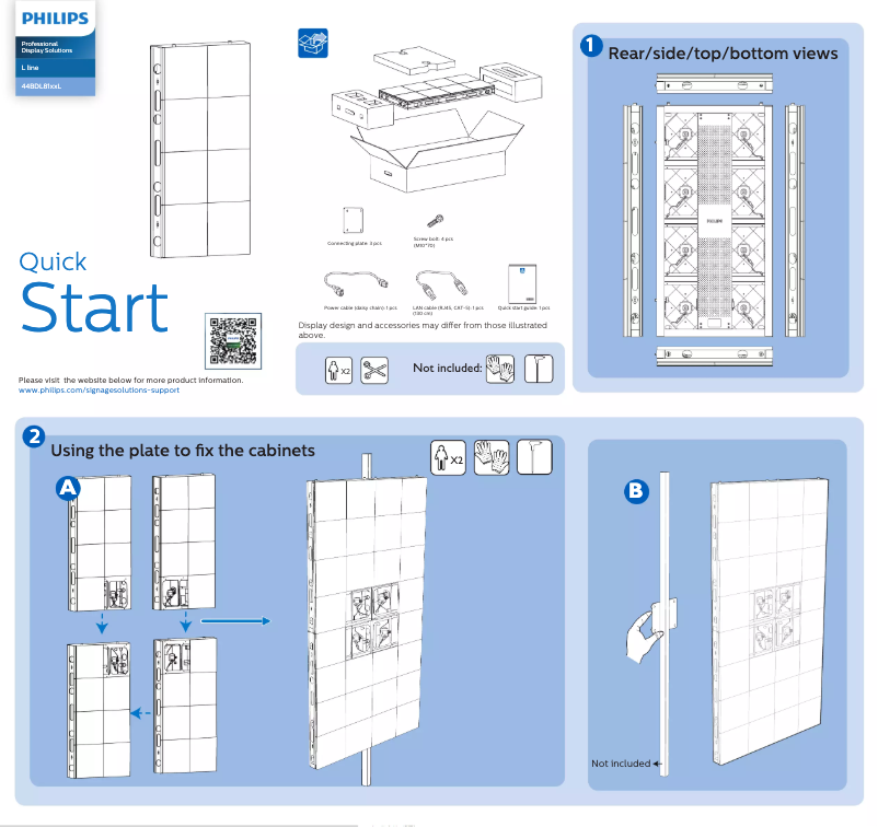 Página 1 del manual Manual de usuario Philips 44BDL8128L