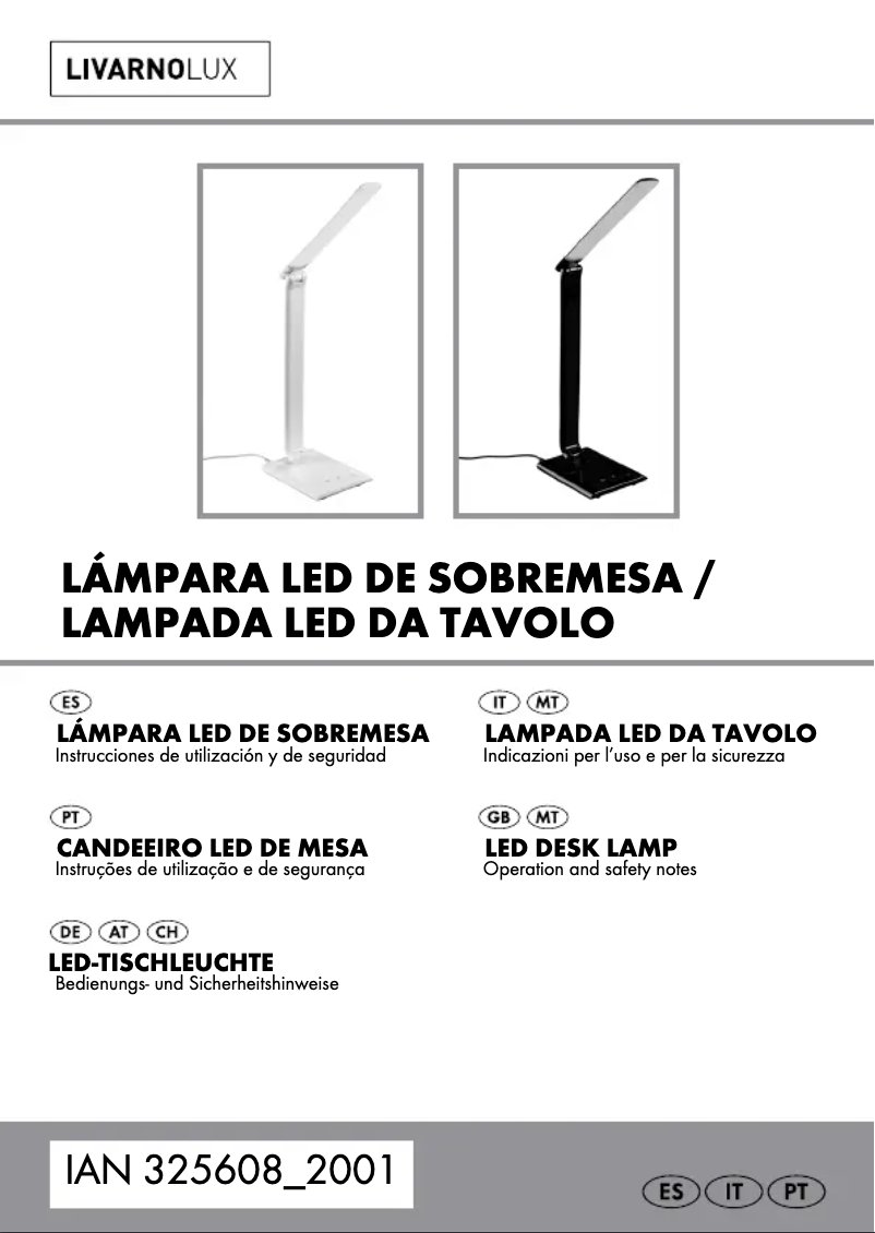 Page 1 of the manual User Manual Livarno Lux IAN 304140