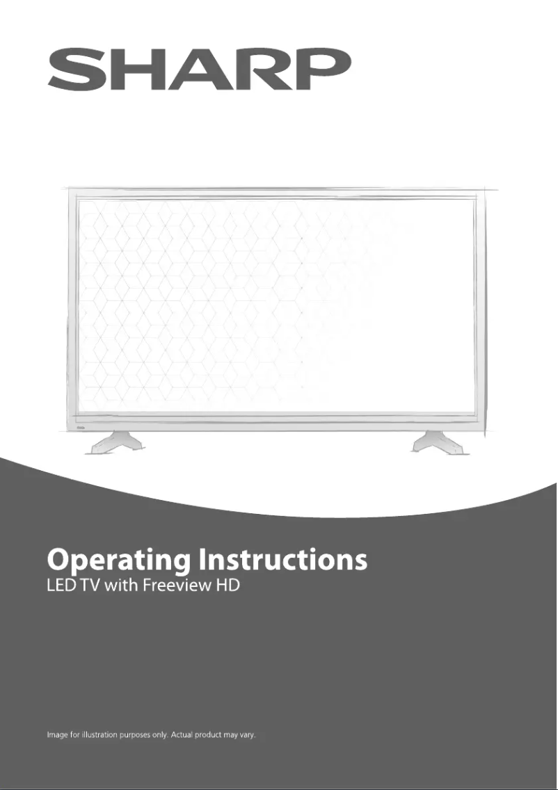 Page 1 de la notice Manuel utilisateur Sharp 32BB5I