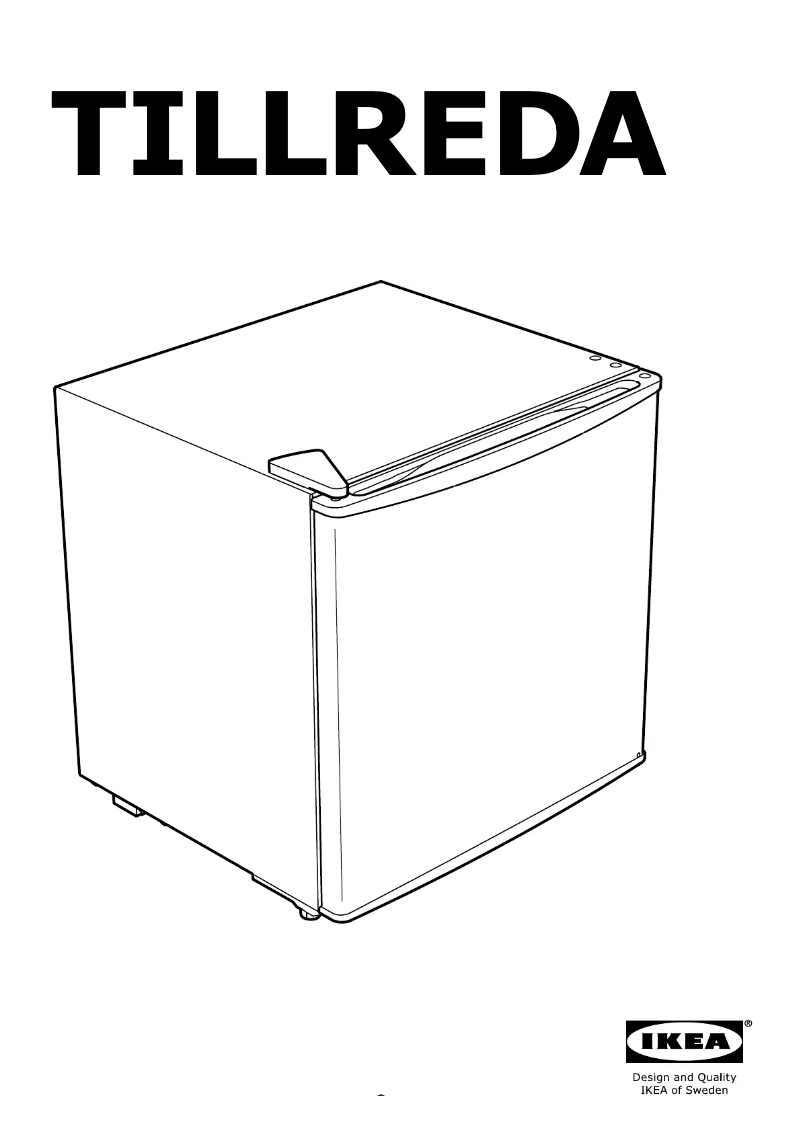 Page 1 de la notice Instructions / montage Ikea TILLREDA