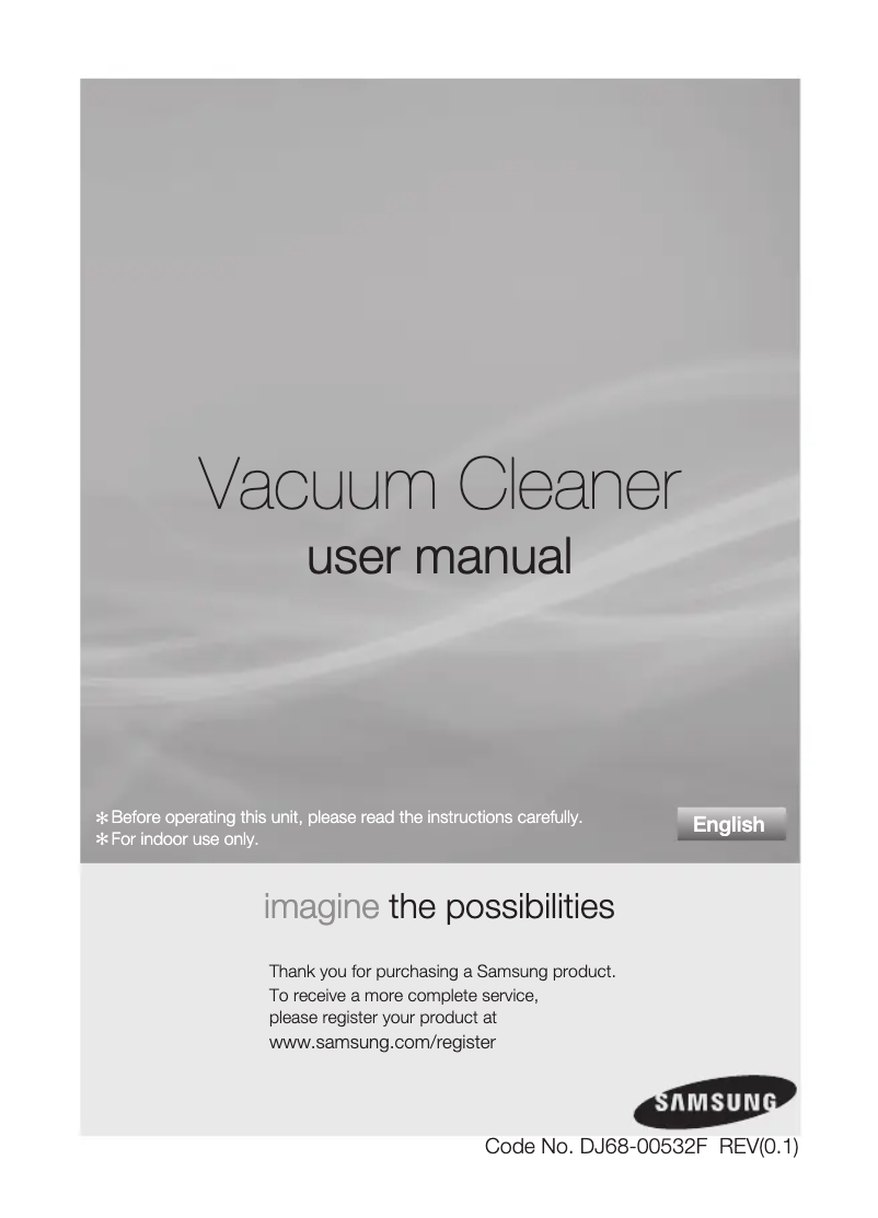 Página 1 del manual Manual de usuario Samsung SC4750