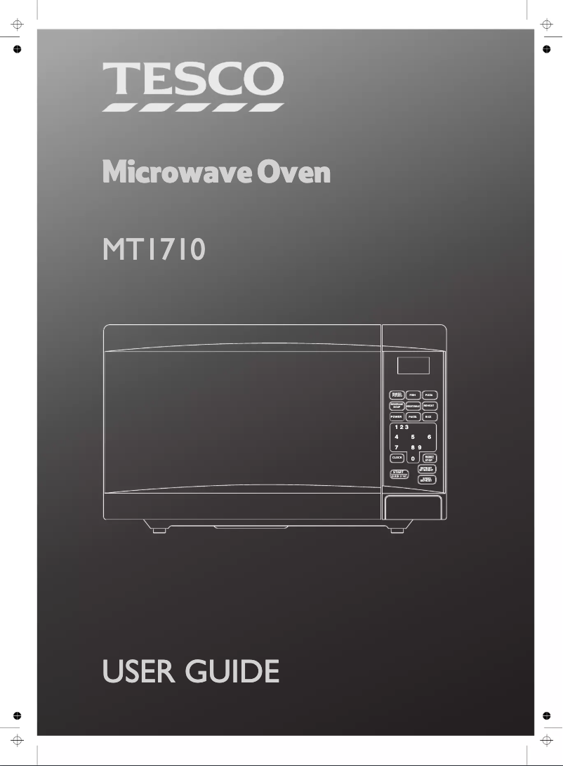 Página 1 del manual Manual de usuario Tesco MT1710