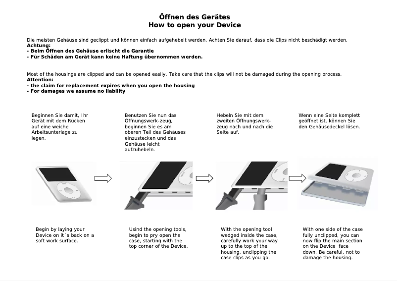 Page 1 de la notice Manuel utilisateur Conrad 251669