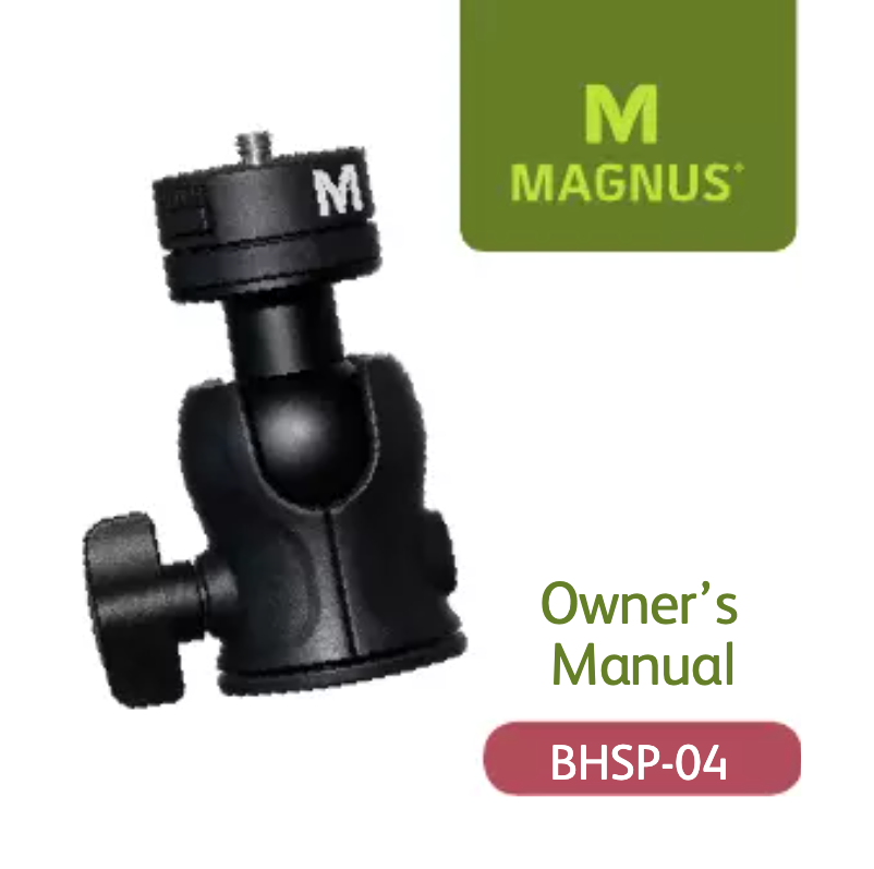 Página 1 del manual Manual de usuario Magnus BHSP-04