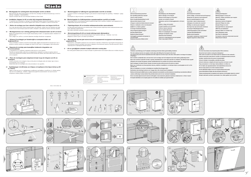 Página 1 del manual Manual de usuario Miele G 4975 SCVi XXL