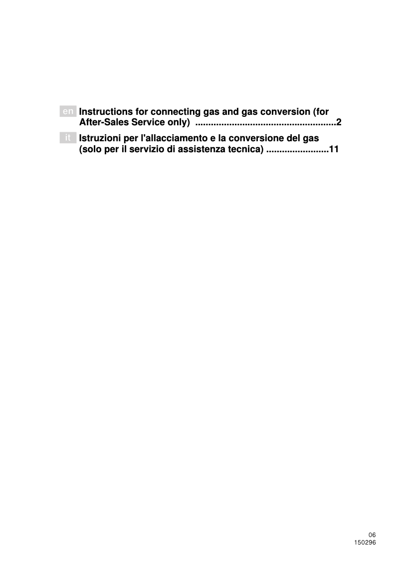 Page 1 de la notice Guide d'installation Bosch HGG933250J