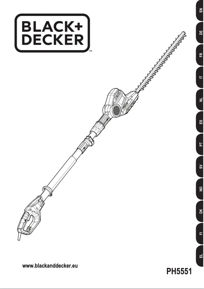 Página 1 del manual Manual de usuario Black & Decker PH5551