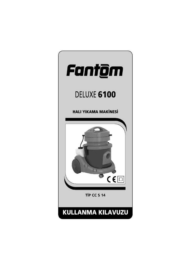 Página 1 del manual Manual de usuario Fantom Deluxe 6100