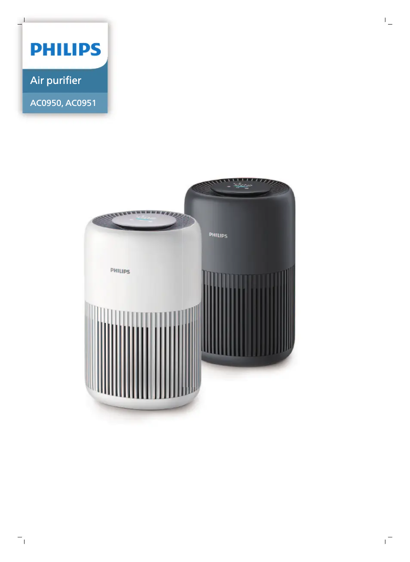 Page 1 of the manual User Manual Philips AC0951