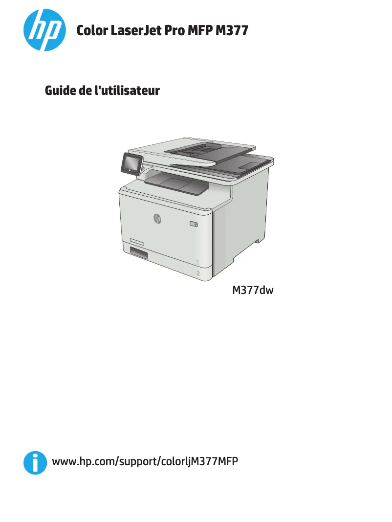 Página 1 del manual Manual de usuario HP LaserJet Pro MFP M377