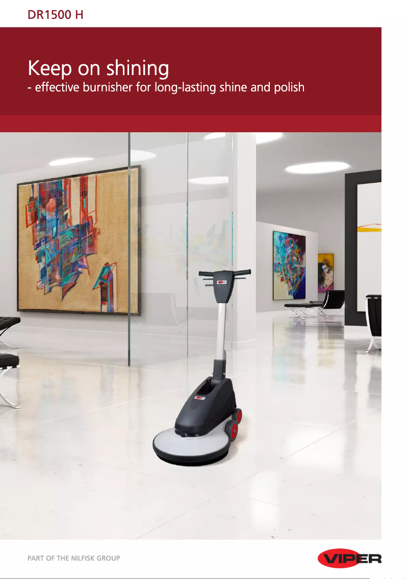 Page 1 de la notice Brochure Viper DR1500H