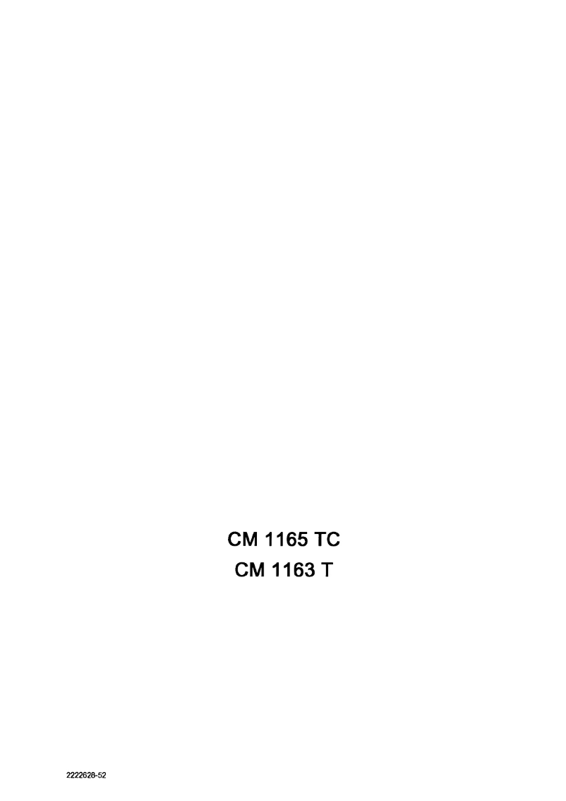 Page 1 de la notice Manuel utilisateur Marynen CM 1163 T