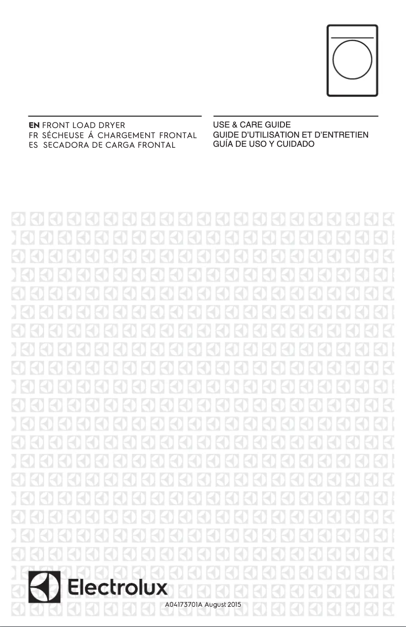Page 1 de la notice Manuel utilisateur Electrolux EFMG617S