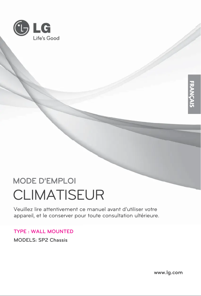 Page 1 de la notice Manuel utilisateur LG LSNH126PBL2
