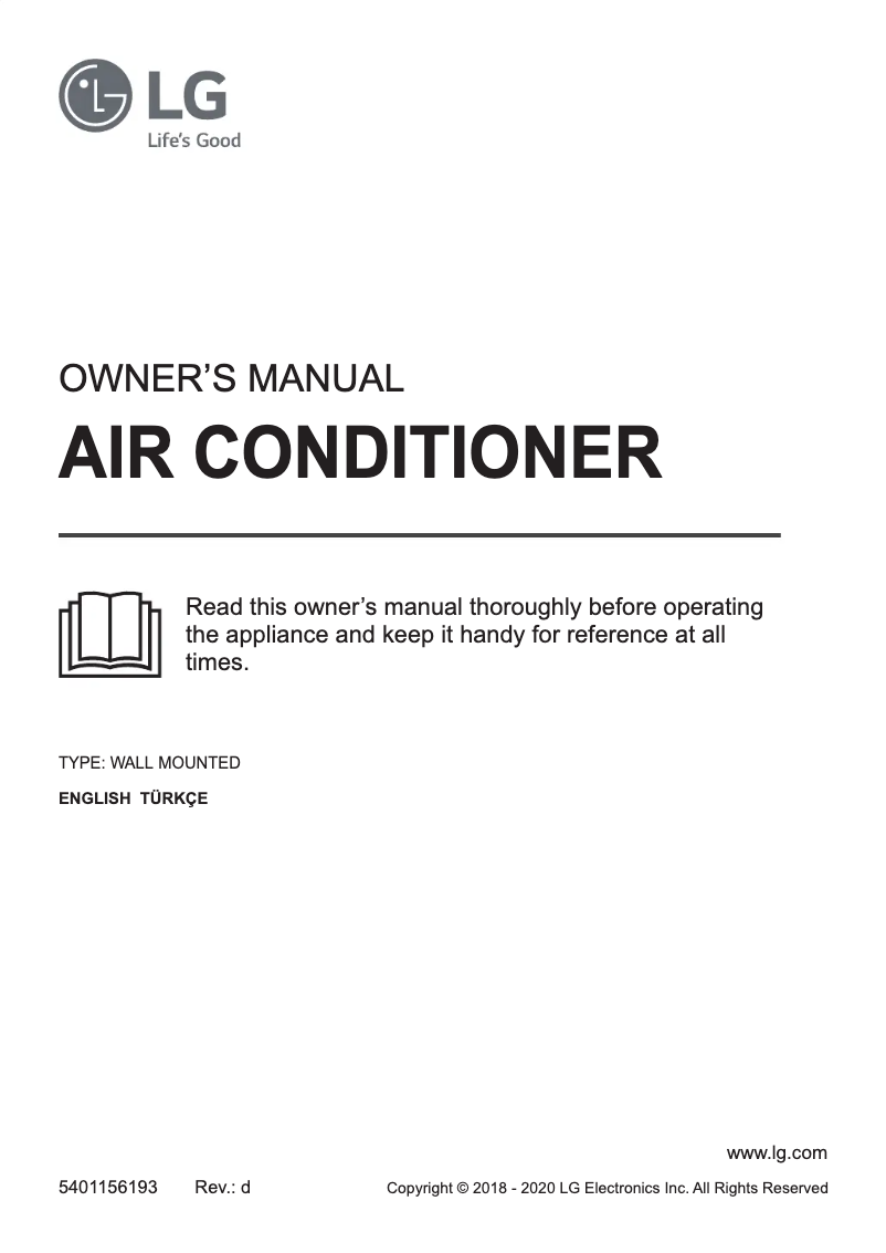 Página 1 del manual Manual de usuario LG S18ETK