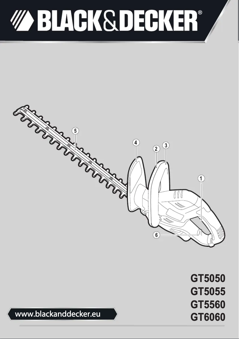 Página 1 del manual Manual de usuario Black & Decker GT5055